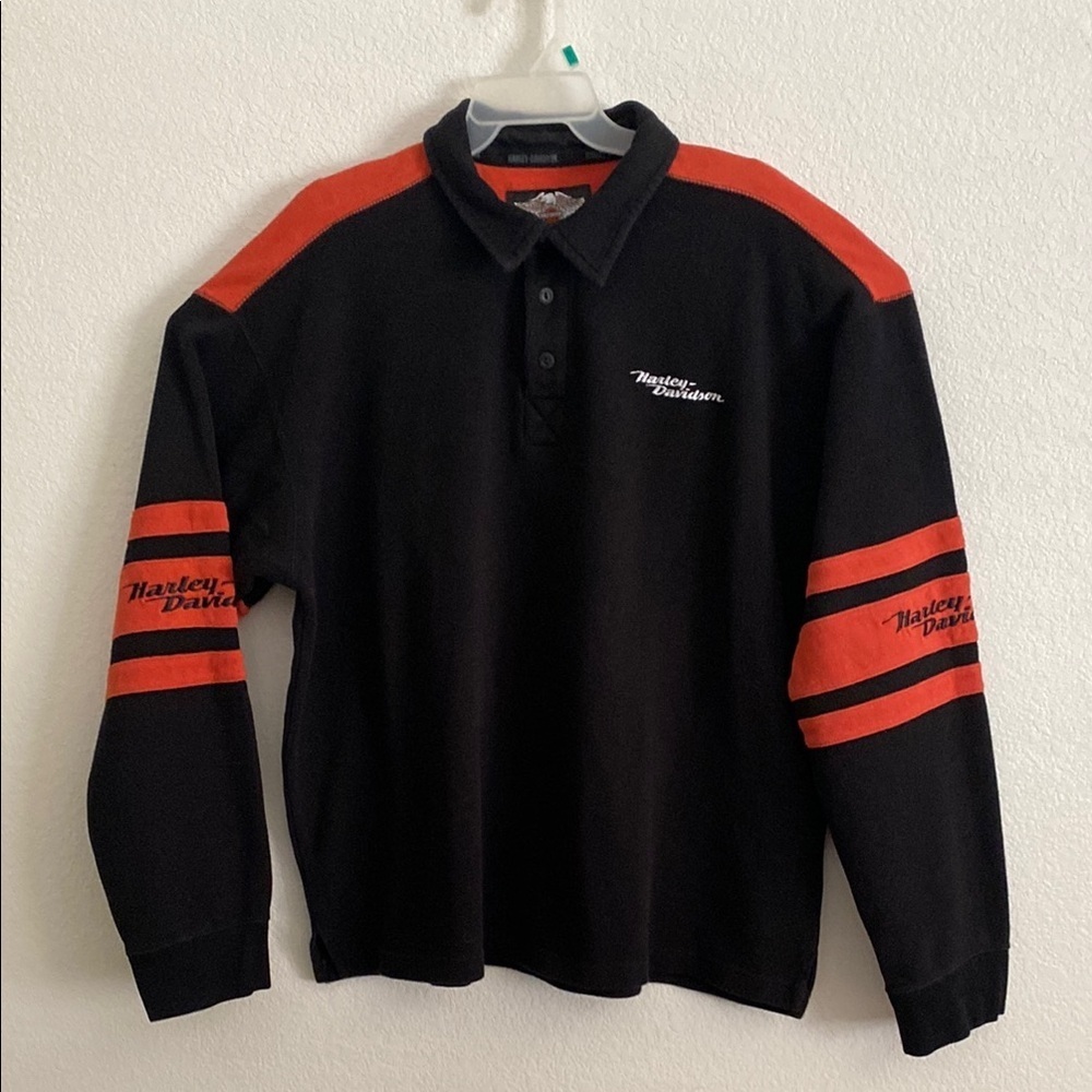 Harley-Davidson Men’s Long Sleeve Ribbed Sweater Size XXL
